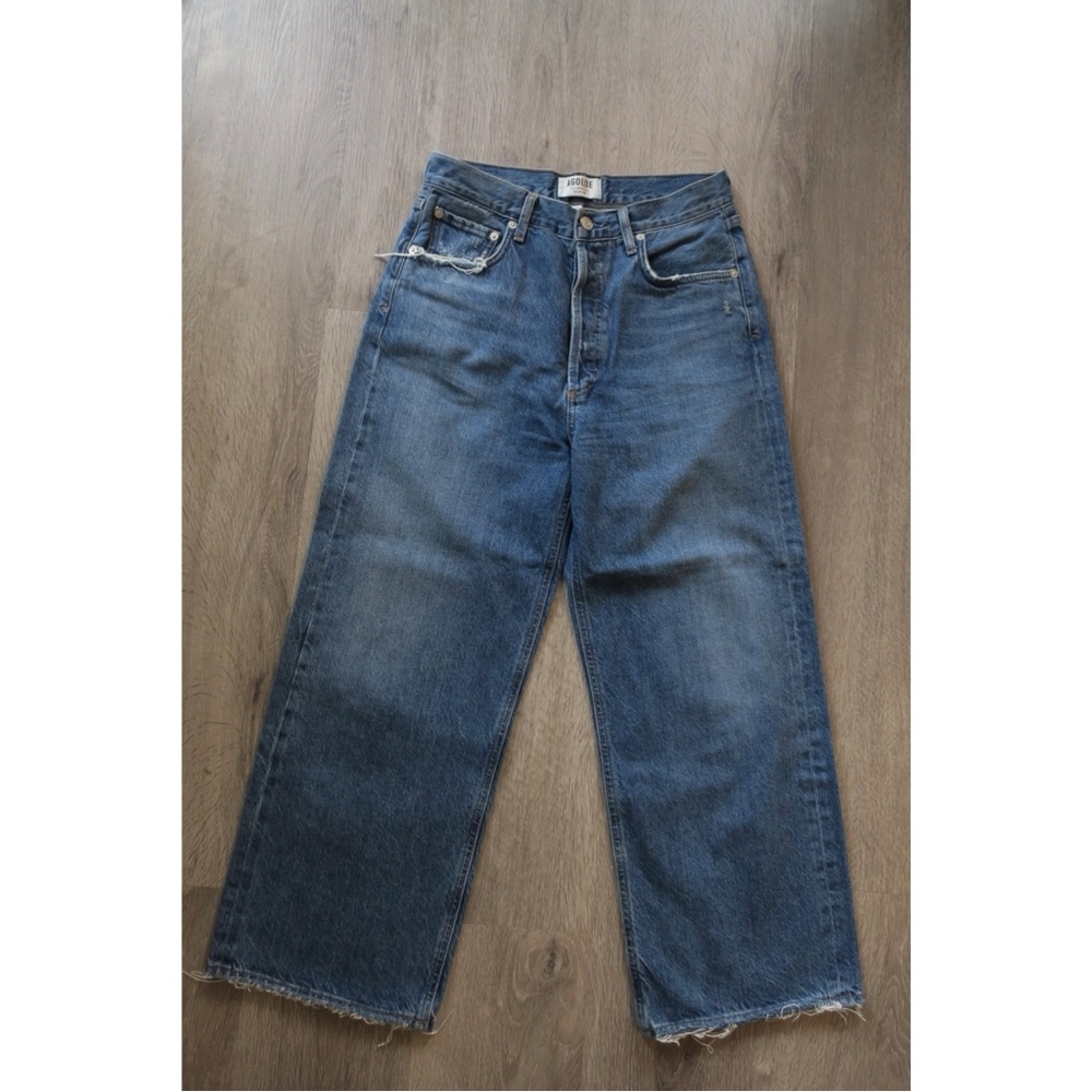 AGOLDE Ren High-Rise Wide Leg Jeans